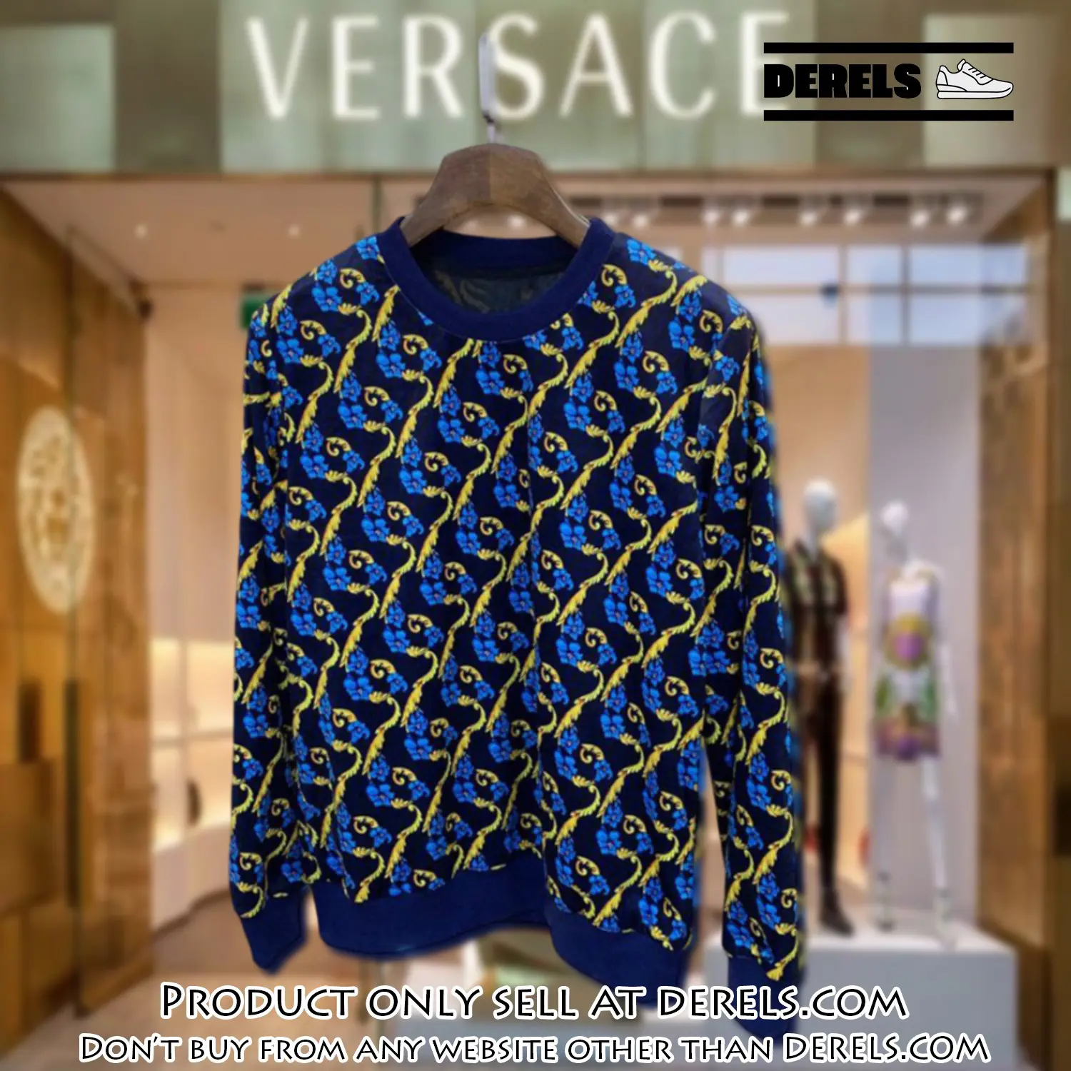 Versace luxury ugly sweater for winter lzu1408 dr3001556